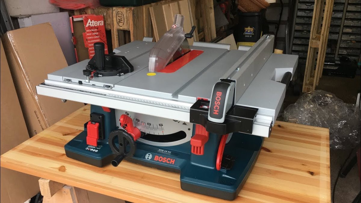 La Bosch Professional GTS 10 XC Características y Beneficios